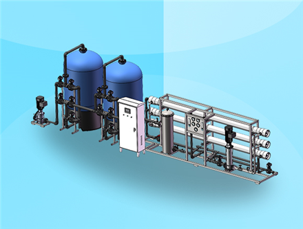 12吨/时反渗透设备 吐鲁番地区纯水设备生产厂家 12吨每小时纯水设备